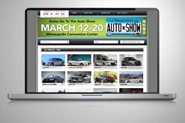 Twin Cities Auto Show Goes Responsive