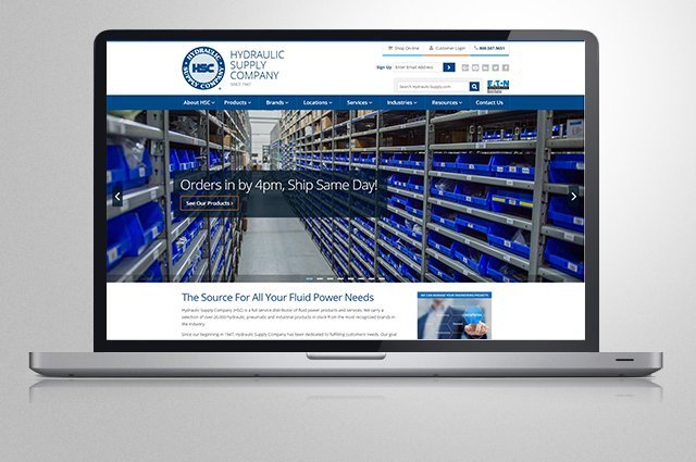 Best-in-class Website for Hydraulic Supply Company