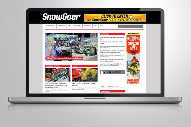 Mobile-friendly Site for SnowGoer
